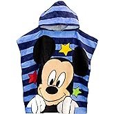 Disney Boys Poncho Mickey Mouse Blue One Size
