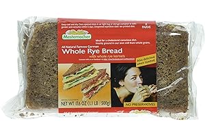 Mestemacher Rye Whole Bread, 17.6 Ounce - 1 each.
