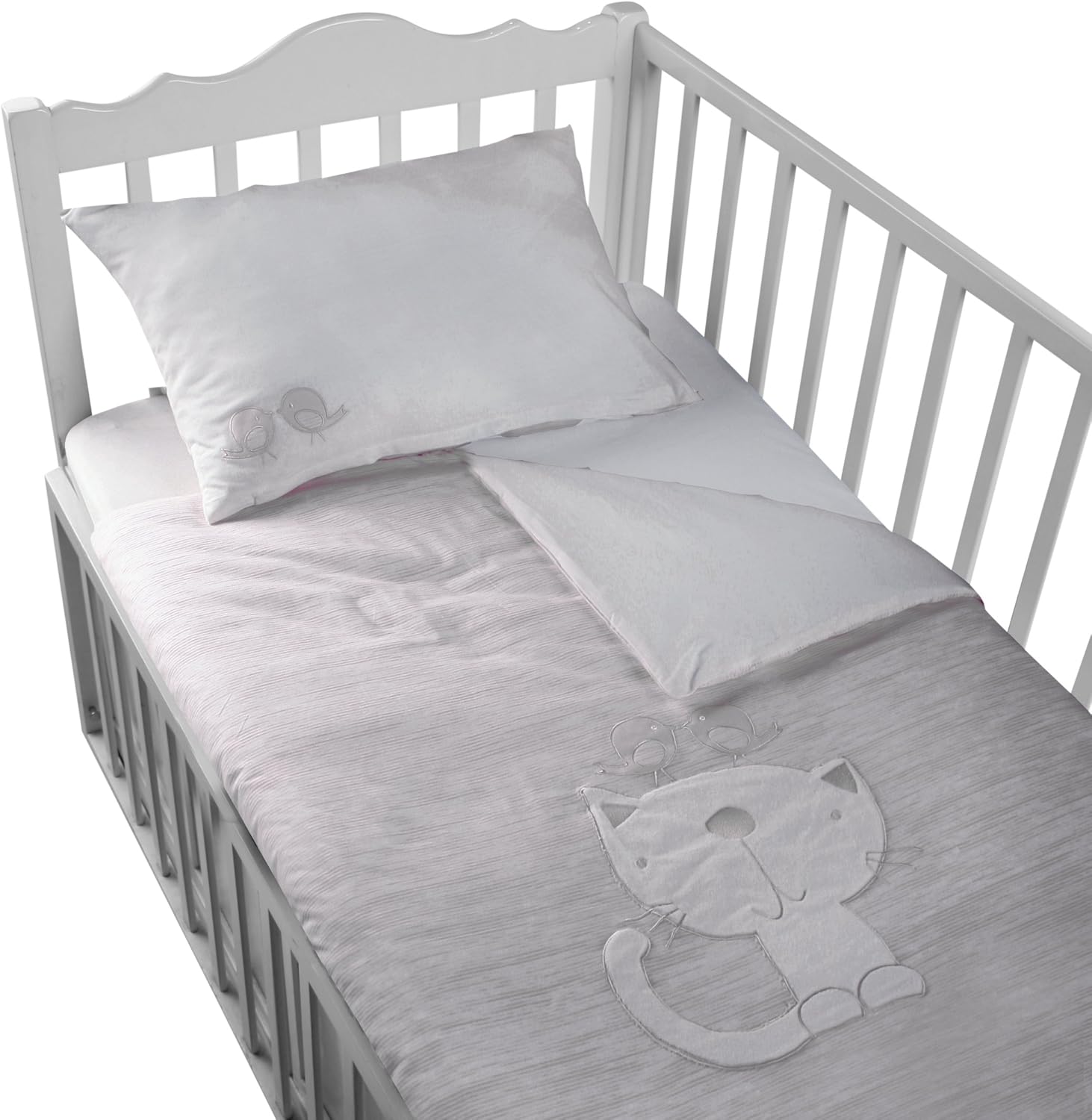 cot bed pillowcase 60 x 40