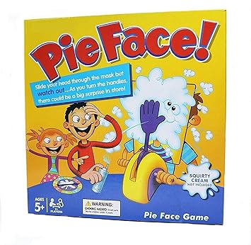 Akrobo Cream Pie in The Face Game Fun Toy for Kids Adults