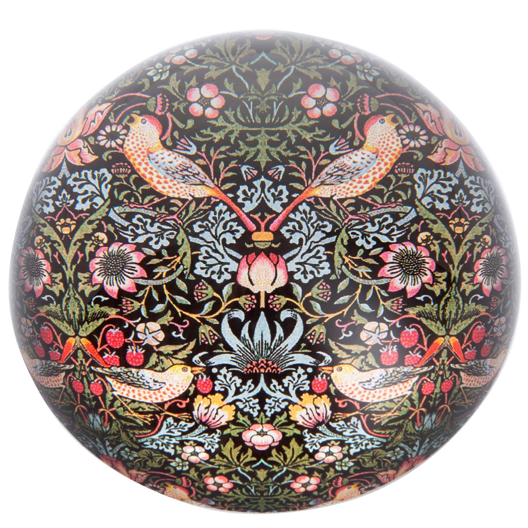 John Beswick PMOR1 Morris Strawberry Thief Paperweight