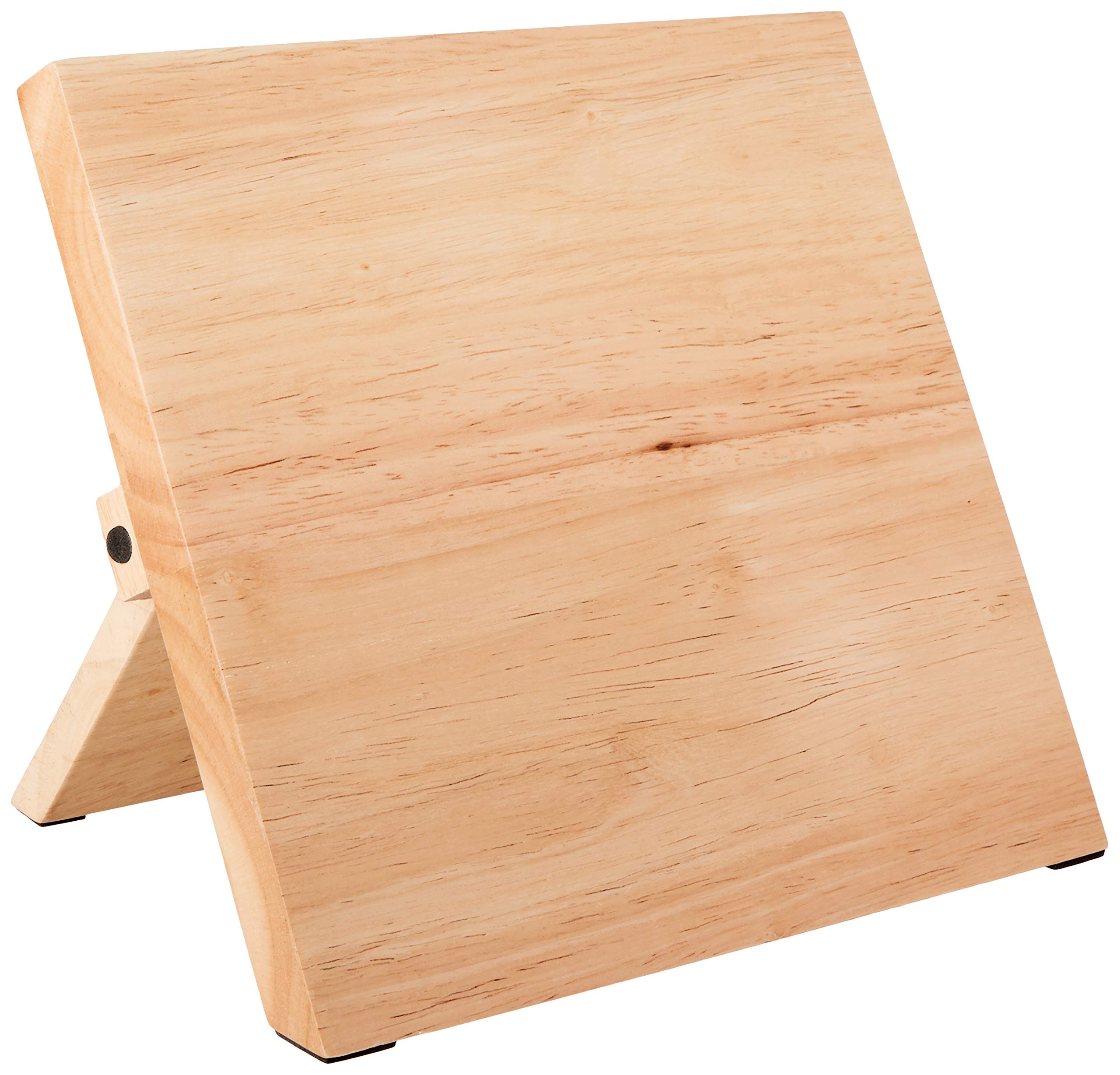 Mercer Culinary Magnetic Knife Storage Board, Rubberwood, Wood, Beige, 9-1/2 x 8-5/8 x 3/4