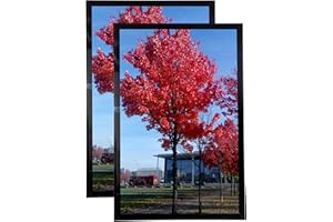 Medog 20x30 Poster Frame Black, Display Pictures 20x30 Picture Frame, Studio Gallery Frame, Wall Schools Colleges Sign Frame, 2 Pack