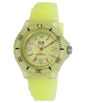 Icewatch Kids ICEWATCH-GL-GY-S-S-11 Ice-Glow Glow Yellow/Yellow Silicone Watch