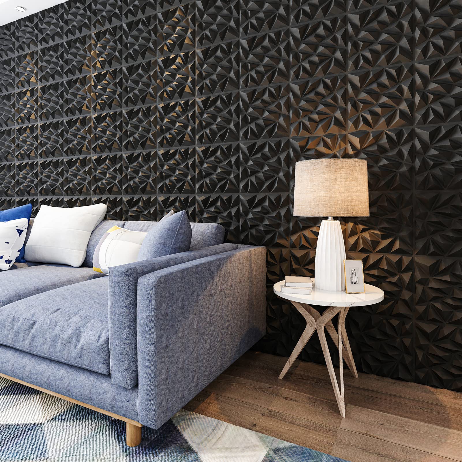 Mua Art3dwallpanels 33 Pack 3D Wall Panel for Interior Wall Décor, PVC ...