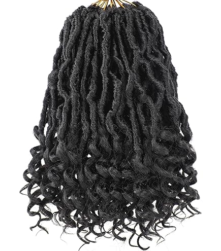 Amazon.com : Goddess Locs Crochet Hair 24 Inch 6 Packs Ombre Grey