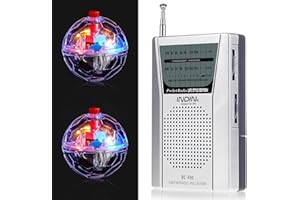 Saillong 2 Ghost Hunting Kit Includes Spirit AM FM Radio Box Paranormal Ghost Hunting Equipment Tools with Light up Cat Ball LED Glowing Motion Activated Cat Ball Toy