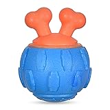 Wags & Wiggles 4.3" Bone in Ball Blue Floatable