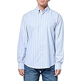 BOSS Mens Stripe Oxford Button Down Shirt