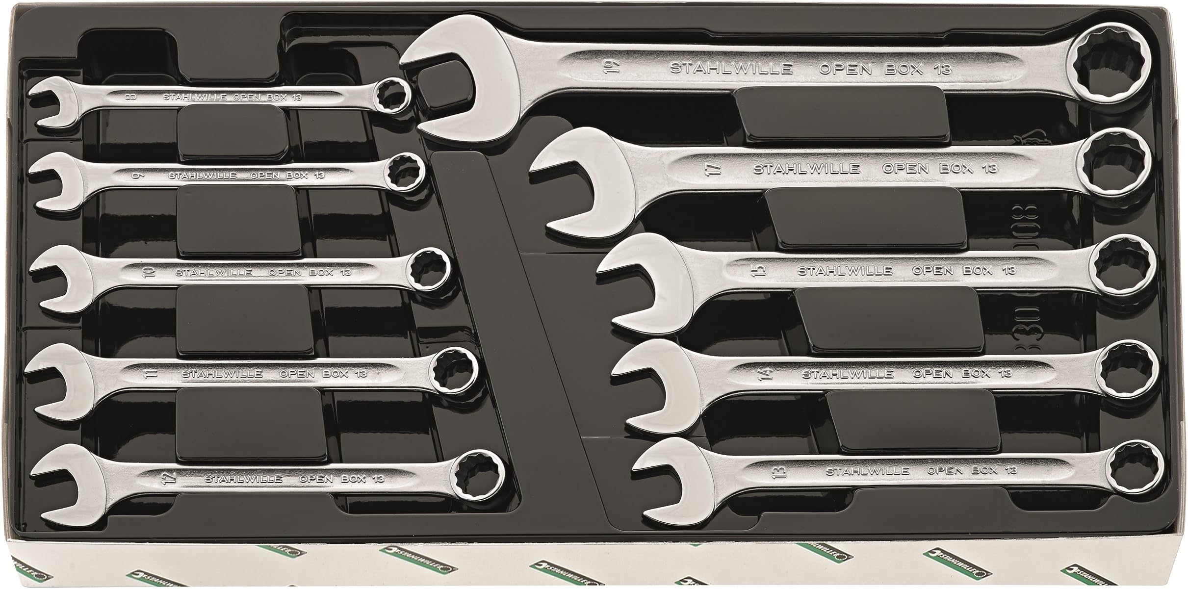 Stahlwille 13/10 KT Combi Spanners Set, Silver