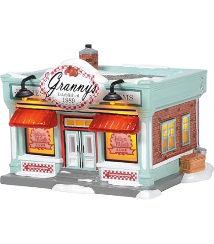 Amazon.com: Department 56 Snow Village McDonalds : Home & Kitchen