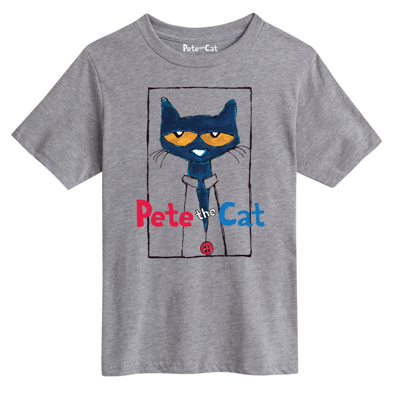 Pete The Cat Frame With Button Short Sleeve Tee 9027 Shirts Jznovelty