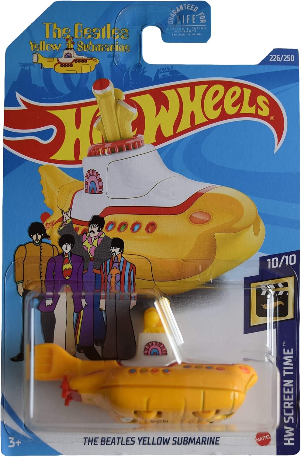 the beatles yellow submarine hot wheels