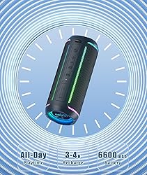 Ortizan Portable Bluetooth Speaker, 40W Loud Sound