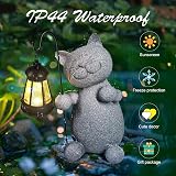 Eletorot Cat Gifts Outdoor Solar Light Ornament 20cm Garden Decor view 5