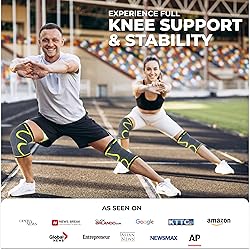 Modvel 2 Pack Knee Brace for Women & Men - Workout