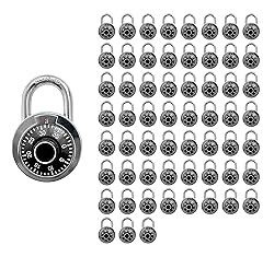 DuoTyga Combination Locker Lock, 60 Pack, Digital