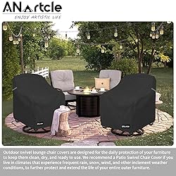 ANartcle Swivel Patio Chair Covers 2