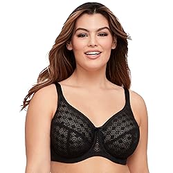 Full Figure Plus Size Lace Comfort WonderWire Bra