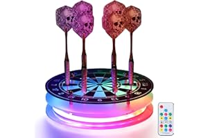 Light Up Dart Holder, Dart Stand Case, Darts Accessories with USB Cable, Gifts for Darts Enthusiasts Fans Men Women, Ideal