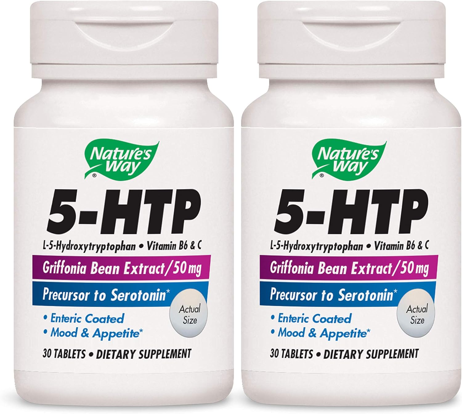 Nature's Way 5HTP L5Hydroxytryptophan Vitamin B6