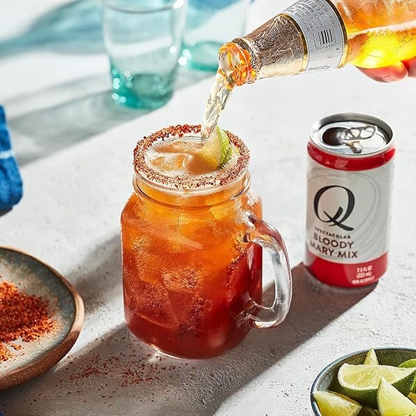 Q MIXERS BLOODY MARY 7.5 FLUID OUNCES, 4 COUNT