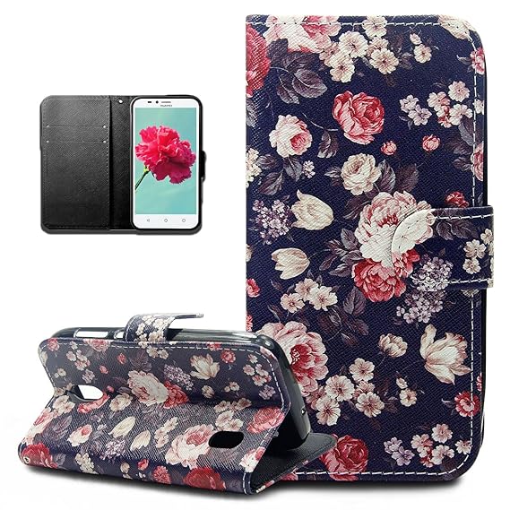 Kompatibel mit Huawei Y625 Hülle,Huawei Y625 Handyhülle,Graffiti Malerei Serie Blumen Traumfänger PU Lederhülle Flip Hülle Co