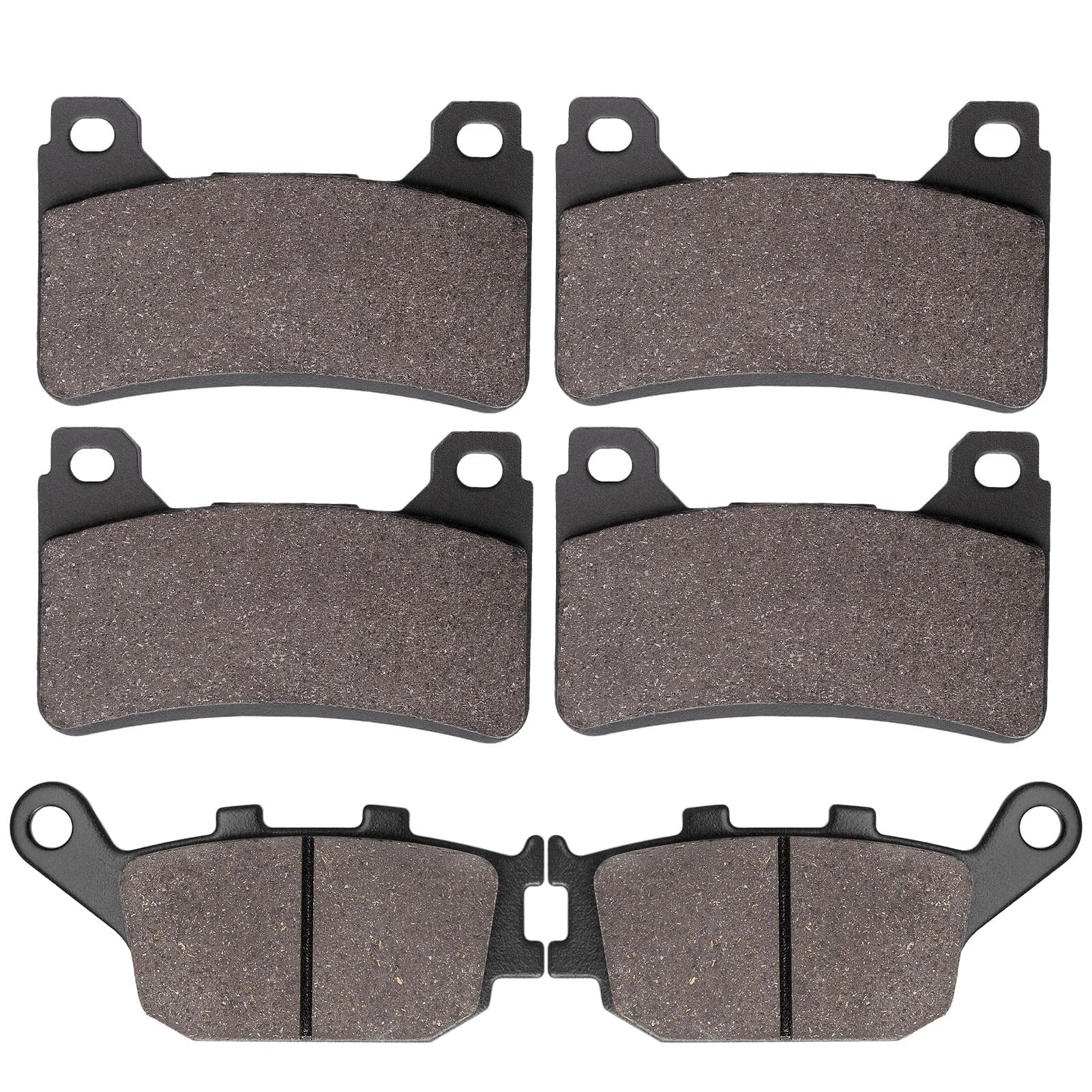 Photo 1 of Sollon Front and Rear Brake Pads for Honda CBR600RR CBR600 RR 2003-2006 / CBR1000RR CBR 1000 RR CBR 1000RR Fireblade 2004 2005