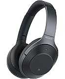 Sony Noise Cancelling Headphones WH1000XM2: Over Ear Wireless Bluetooth Headphones with Microphone - Hi Res Audio and Active Sound Cancellation - Black (2017 model)