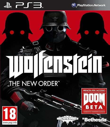 Publisher Minori Sw PS3 1004291 Wolfenstein-The New Order