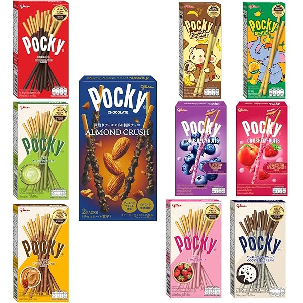 Amazon.com: Pocky Sticks Japanese Snacks Variety Pack.Asian