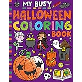 My Busy Halloween Coloring Book (My Busy Coloring)