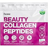 Hydrolyzed Collagen Peptides Supplement Powder for Women & Men - Ageless Skin, Strong Hair & Nails, Joint Support - Grass Fed