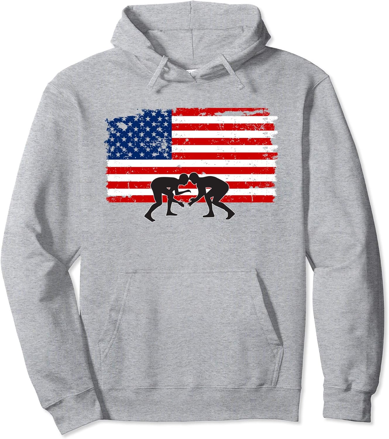 American Flag Wrestling Hoodie USA Flag Wrestling Hoodies