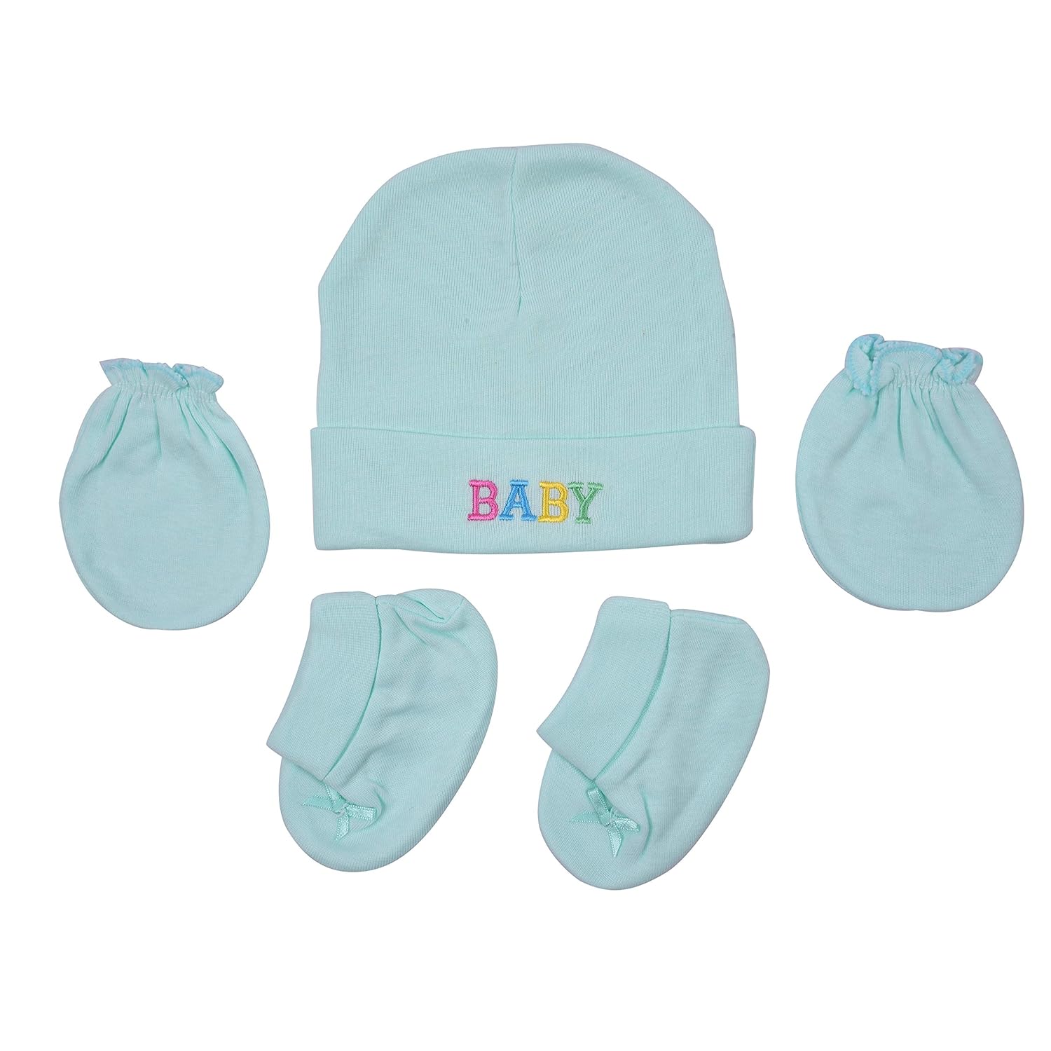 baby mittens and socks