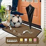 Abaseen Dirt Trapper Indoor Doormat Non-Slip Rubber Backing view 7