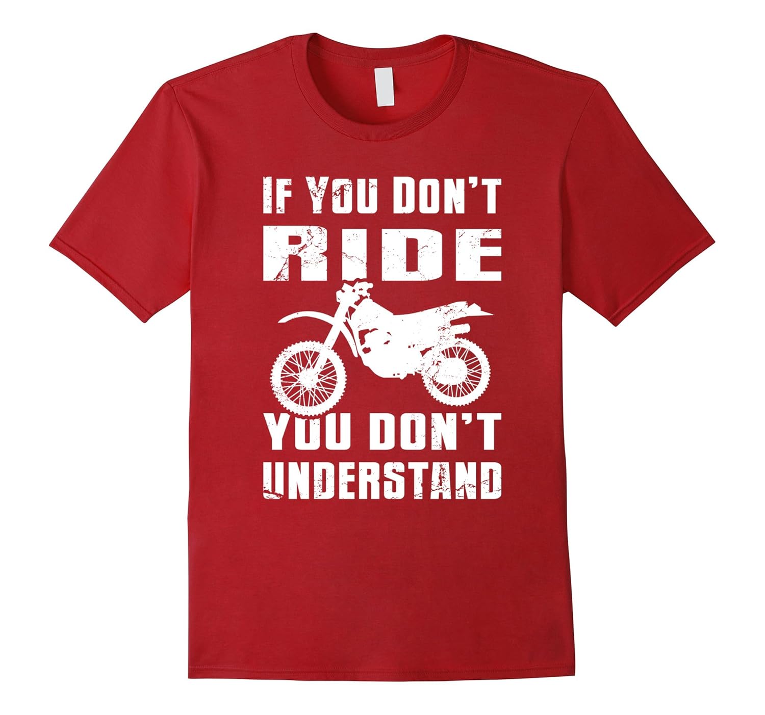 If You Don't Ride You Don't Understand Tshirt MX Moto Tee-Rose