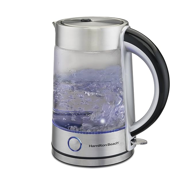 Hamilton Beach Modern Glass Kettle, 1.7 Litter (40867) Review