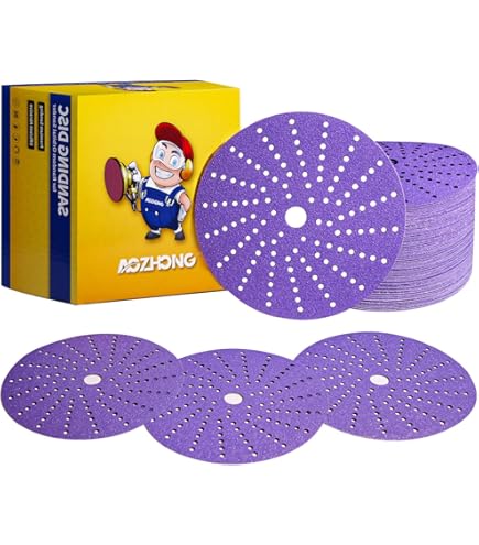 Amazon.com: Hookit 3M Hookit Blue Abrasive Disc 321U Multi-hole