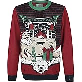 The Ugly Sweater Co. Light Up Ugly Christmas Sweater with LEDs - Snug Fit, Motion Activated Light Up Ugly Sweater Designs.