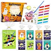 iRugosa hapfyer 24 Pack Water Coloring Books Halloween Party Favors for Kid | Mini Coloring Books Bulk for Kids Halloween Goodie Bag Stuffers Classroom Gifts Trick or Treat