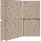 BUBOS 6-Pack Art Acoustic Panels, Self-Adhesive Sound Panels, 23.6"x23.6" | Peel and Stick, Decor Sound Panels, for Home Theater, Office &amp; Studio Sound Control, Reduces Echo &amp; Improves Acoustics