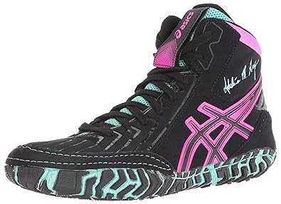 pink wrestling shoes