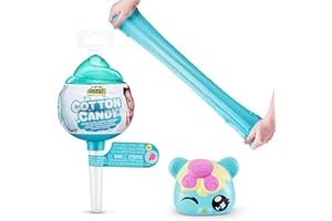ZURU OOSH Oosh Slime Cotton Candy Cuties Series 2 by ZURU (Green) Scented, Squishy, Fluffy, Soft, Stretchy, Stress Relief, Party Favors, Non-Stick with Collectible Cutie Slow Rise Toy