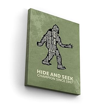 Amazoncom Funny Bigfoot Quotes Hide And Seek World
