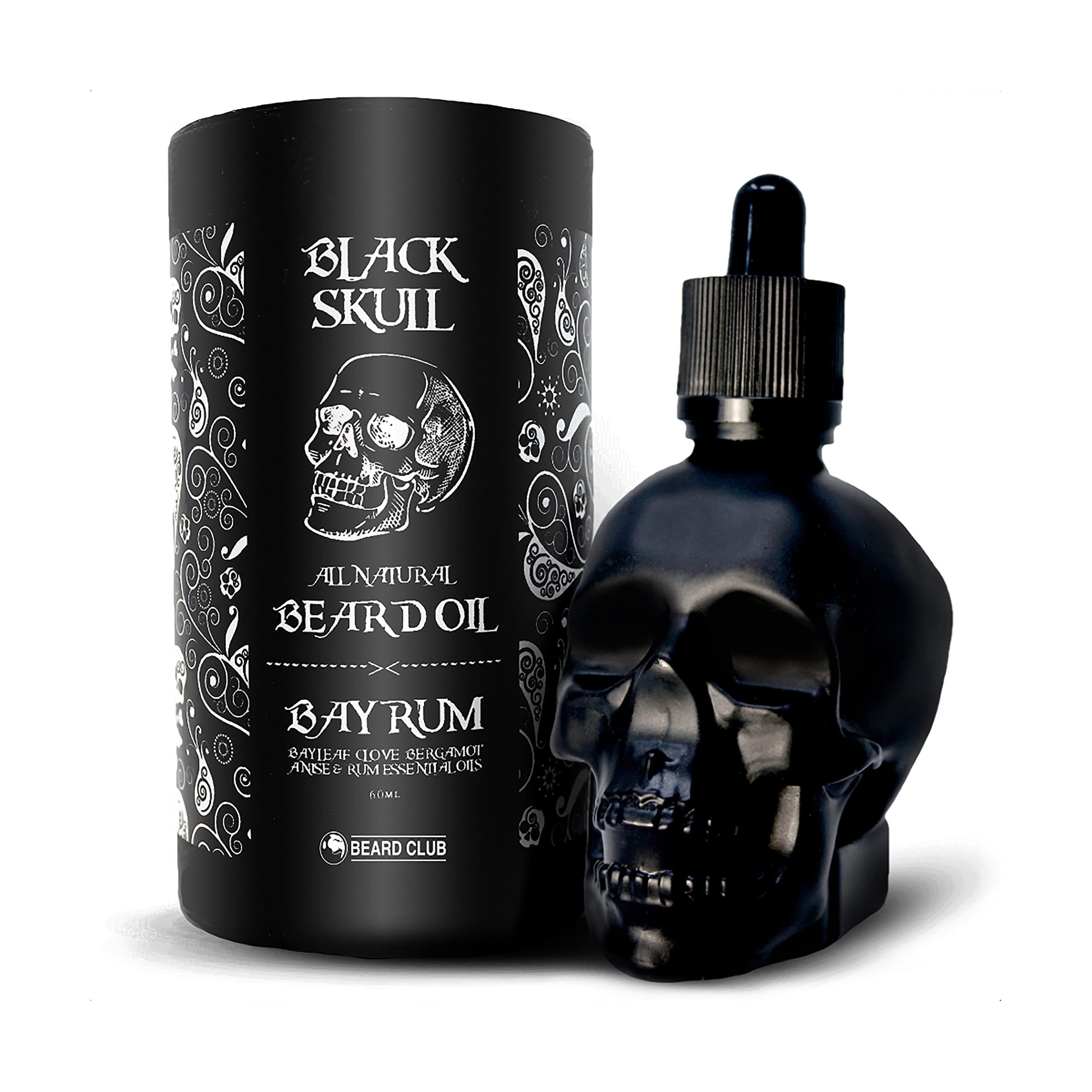 Black Skull Bay Rum Beard Oil - Limited Edition - 60ml