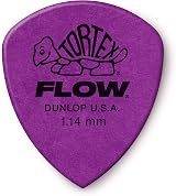 Dunlop Tortex Flow Picks Standard 1.14 mm Purple Set of 12