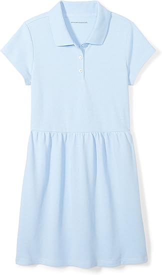 baby blue polo dress