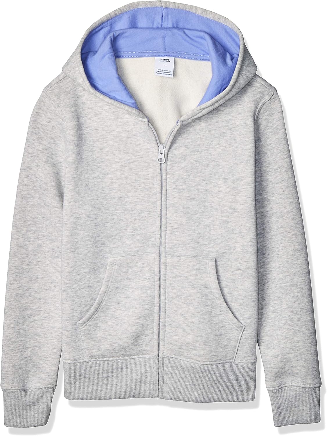 Produktbild Amazon Essentials Mädchen Girls Fleece Zip-up Hoddie grau Kapuze, Reißverschluss 2-13 Jahre Foto