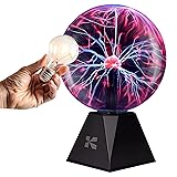 Katzco 7-Inch Plasma Ball with Lightning Charged